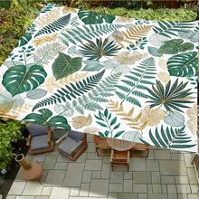 1pc Mandala Geometric Print Square Sun Shade Sail, Suitable For Yard, Pool, Villa Courtyard, Outdoor Leisure Area, Outdoor Sun Shade Sail, Beach Umbrella, Outdoor Sun Shade Cloth, Beach Canopy, Beach Tent, Patio Sun Shade, Outdoor Gazebo, Gazebo - Bohemia C - View 52