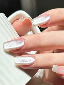 SAUA Esmalte de uñas de gel Crystal Clear Cat Eye - Brillo ultra brillante y duradero, gel de uñas de grado profesional, fórmula sin alcohol, esmalte de uñas de gel de alta calidad, esmalte de uñas de gel - Multicolor - Ver 7