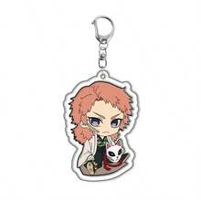 KIMETSU NO YAIBA 1 Set 8pcs Double Layer Acrylic Keychain Pendant, Doll Series Clear And Cute Pattern, Acrylic Surface With Protective Film, High Quality, Suitable As Pendant, Multiple Styles Available - Multicolor - View 21