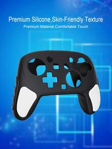 Compatible con Switch 2 Pro Controller, Funda protectora de controlador de doble color reforzada, Anti-caída Anti-deslizante Anti-rayones Anti-sudor, Sensación de control de juego mejorada, Empaque en caja de color - Ver 3
