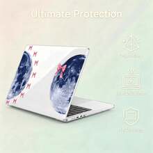2件裝透明硬 PC 筆電保護殼，相容 MacBook，防滑矽膠腳墊、鏤空散熱孔、全包覆防震，適用 13 Neo/13.3 Air/13.3 Pro/13.6 Air/14.2 Pro/15 Air/16.2 Pro - 查看 3