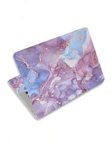 Solid Color Laptop Sticker 15.4 Inch 15.6 Inch Laptop Vinyl Sticker Protective Cover Art Protection Laptop (Includes 2 Wristband Stickers), Please Check Data Sheet, Size Data Prevails! Manual Trimming To Laptop Size Required! - View 9