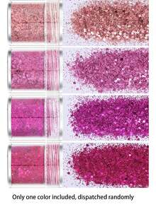 Random Color, Shiny Sequin Decor DIY Holiday Hair Accessories, Multi-Functional Use, Hair Styling Tool - Multicolor - View 11