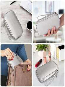 Electronic Product Storage Travel USB Cable Accessory Bag/Box, Waterproof, Suitable For Power Bank, Charging Cable, Charger, Mouse, Earphone, USB Drive, Etc. - Multicolor - View 12