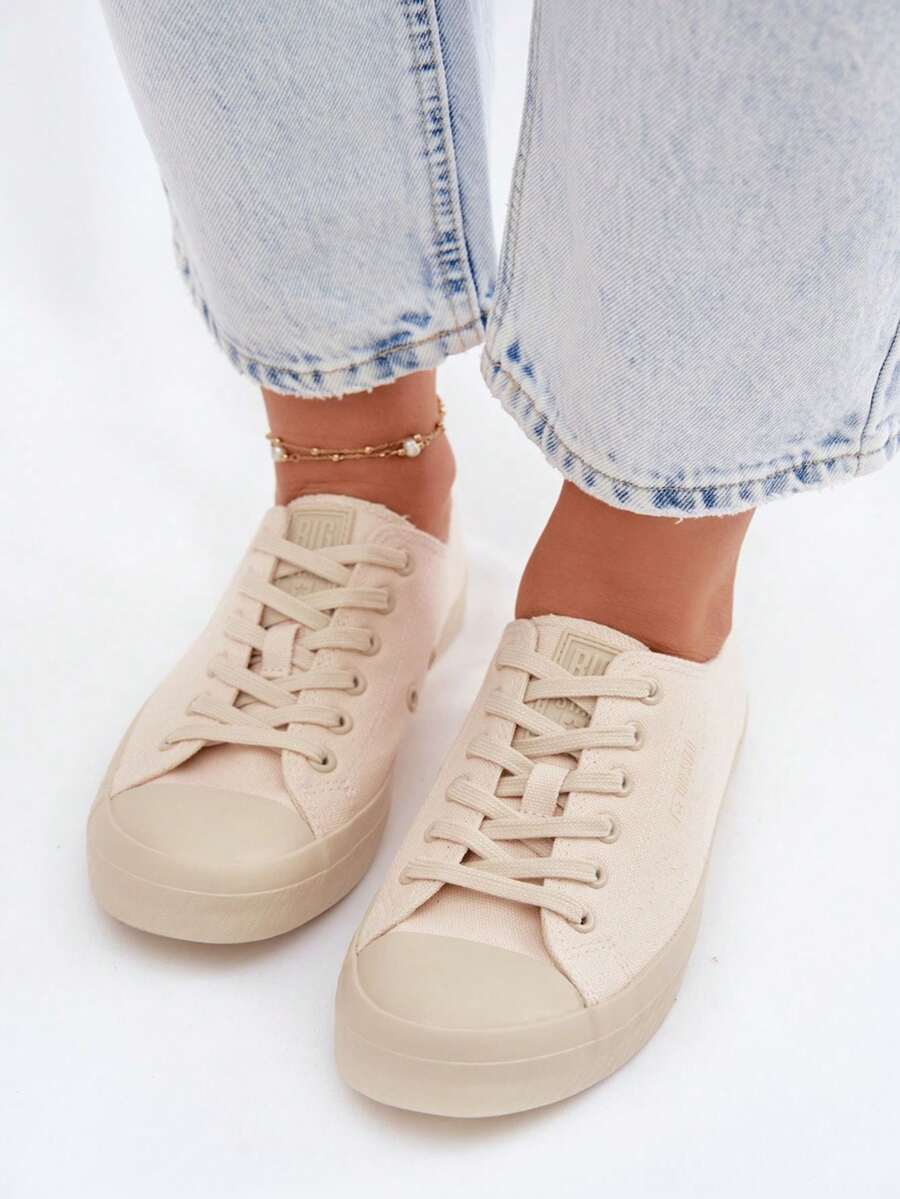 Women's Big Star TT274121 Classic, Light And Comfortable, Timeless Women's Footwear Ideal For Everyday. Beige Brown - Beige - View 1