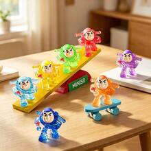 Miniso Disney Pixar Toy Story Buzz Lightyear Action Icon Box Figure Blind Box, Premium PVC With Fine Carving, Desktop Display & IP Collectible Decor (1 PC Random Delivery) - Multicolor - View 3