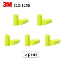 5-20 Pairs 3M Noise-Canceling Earplugs 312-1250 Model, Noise Reduction For Sleep, Work, Students, Snoring, Travel, Quiet, Anti-Noise, Mechanical - Model 312-1250 - View 7