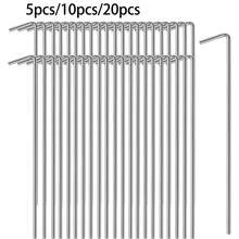 5pcs/10pcs/20pcs Tent Stakes With Excellent Strength And Durability, Able To Withstand Various Weather Conditions And Rugged Terrain, Suitable For Camping, Hiking, Travel, Beach And Outdoor Activities - Multicolor - View 2