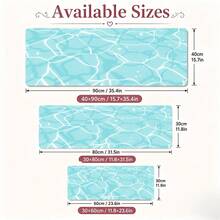 Glitter Cracked Marble Large Vanity Mat, Shiny Star Line Print Non-Slip Rubber Extended Mouse Pad, Waterproof Long Keyboard Pad, Suitable For Makeup Table, Office Desk Decoration - View 10