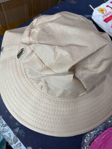 1pc Women's Quick-Dry Adjustable Wide-Brim Sun Hat, Designed For Optimal Sun Protection And Daily Shielding,Polyester Material - Multicolor - View 13