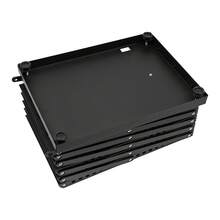 YUNRUX Floor Stand Brochure Stand, 5-Tier Brochure Holder, Foldable Magazine Stand - 1PC - View 4