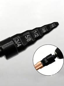 5-In-1 And 6-In-1 Copper Swaging Tool HVAC, Black Soft Tube Expander, Carbon Steel, Bit Holder, Swedge Repair Kit For 1/4 3/8 1/2 5/8 3/4 7/8 Pipe For Air Conditioner And Refrigerator Repair - A - View 4