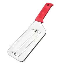 1pc Stainless Steel Manual Vegetable Cutter - Sharp Blade Vegetable Chopper For Pickles, Cabbage And Salad - Durable Metal Cutter With Ergonomic Handle - No Electricity Required - Multicolor - View 12
