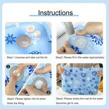 Durable Pet Cooling Mat For Summer, Easy To Clean, Comfortable And Cool Dog/Cat Bed - Baby Blue - View 5