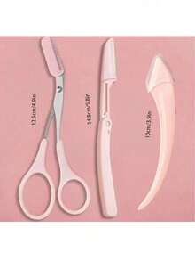 Set Gunting dan Sisir Alis Unisex, Alat Pemangkas Alis, Sempurna untuk Memangkas Alis & Mengatur Panjangnya, Alat Kecantikan Rumahan, Termasuk Sisir Mini & Pinset, Penghilang Bulu Wajah, Alat Cukur Rambut, Perlengkapan Penataan Rambut - Beraneka warna - View 4