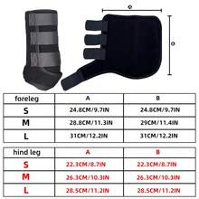 2/4件組透氣馬用護腿套，馬腿護具/馬腿保護套/前腿護套/後腿護套套組，為活躍馬匹提供最大舒適度與耐用性，適合馬術愛好者的禮物 - 多色 - 查看 7