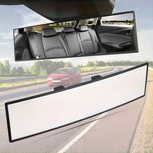 Eliminate Blind Spots: Ultra-Wide Convex Rearview Mirror For Cars, Enhanced Field Of View Interior Rearview Mirror, Easy Installation, Universal Fit For Sedans And SUVs - A - View 2