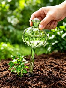 Cactus Shaped Automatic Watering Spike, Automatic Watering System, Narrow Mouth Design Extends Watering Time, Suitable For Indoor And Outdoor Plants, Essential For Potted Plants In Spring And Summer - Multicolor - View 3