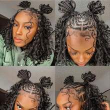 Bulk Braiding Hair Human Hair Deep Wave Unprocessed No Weft Boho Braids Human Hair Bulk Extensions Brazilian Remy Hair - S1 - View 7