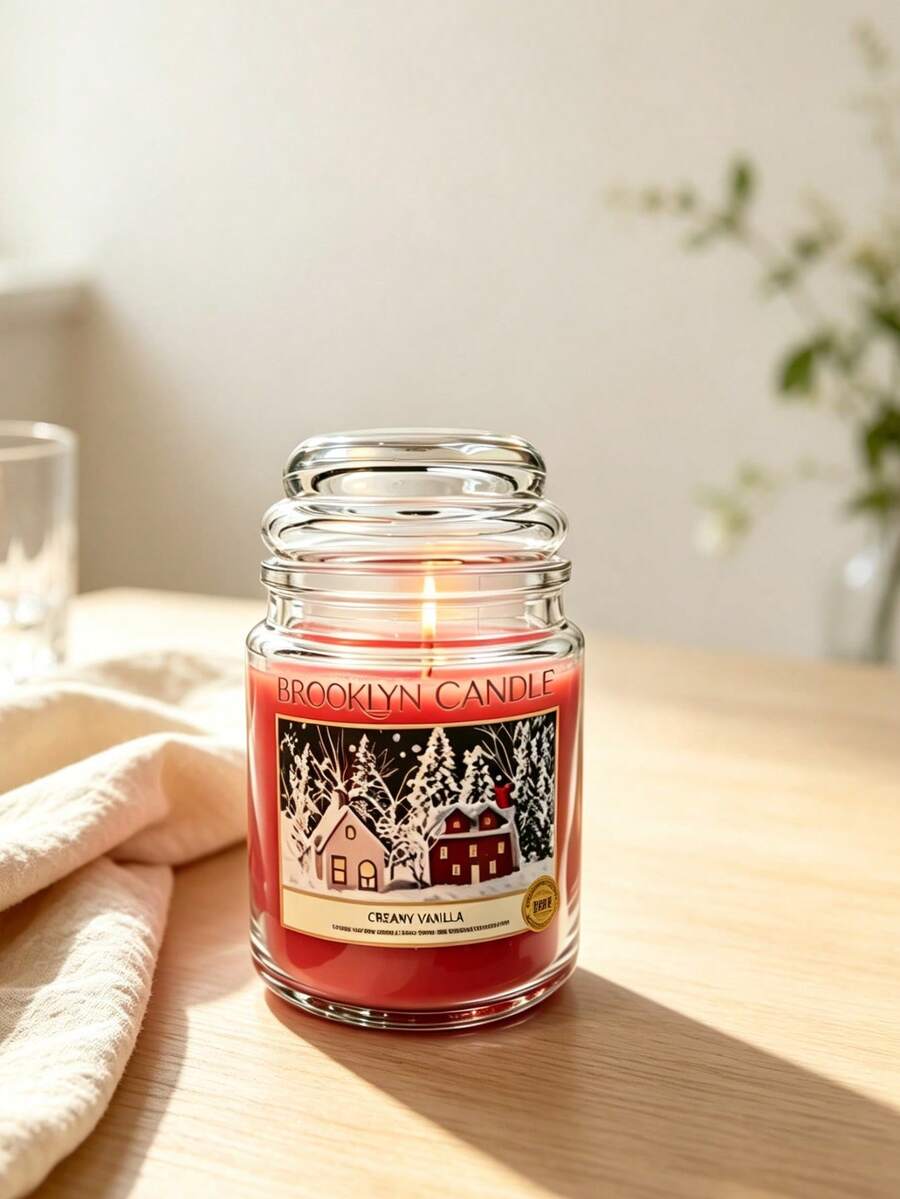 Large Christmas Magic Scented Candle | Long Burning Up To 150 Hours | Perfect Christmas Gift For Women - one-size - View 1