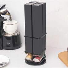 Soporte De Almacenamiento De Café, , Accesorio Desmontable, Estante For Cápsulas Giratorio De 360 ​​° Con Forma De Hogar - Ver 9