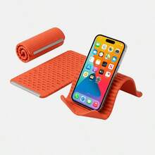 Giá đỡ điện thoại di động bằng silicon và hợp kim nhôm có thể gập lại, giá đỡ điện thoại uốn cong linh hoạt, giá đỡ điện thoại silicon dẻo, giá đỡ chống trượt điều chỉnh nhiều góc độ dùng cho bàn làm việc, du lịch, văn phòng. - Nhiều màu - Xem 3