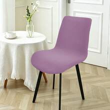 1PC Waffle Shell Chair Cover, Elastic One-Piece Dining Chair Slipcover, Full Coverage, All-Season, Removable Washable, Anti-Cat Scratch, Durable Wear-Resistant, Machine Washable, Suitable For Home, Restaurant, Hotel, Conference - 1PC - View 40