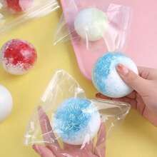 Crispy Cream Filled Soft Squishy Ball, Crystal Stick Texture, Slow Rebound ASMR Sensory Stress Relief Toy, Suitable For Teens And Adults - Multicolor - View 7