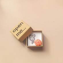 1/3/5 Sets Mini Human Brain Model, Humorous Satirical Gag Gift, Put Your Brain In A Box (Open Me), Novelty Gag Gift Box, Mini Brain Ornament, Satirical Humorous Desk Decor, Gift For Friends And Colleagues - A - View 2