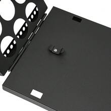 YUNRUX Floor Stand Brochure Stand, 5-Tier Brochure Holder, Foldable Magazine Stand - 1PC - View 5
