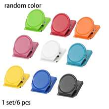 2/1sets Fridge Clips - Multifunctional Colorful File Organizer, Suitable For Home And Kitchen Scenes, Perfect Christmas Gift Choice, Candy Color Magnetic Clips, Memo Clips, Colorful Stationery Clips, Magnetic Metal Small Clips, Multifunctional Magnetic Photo Clips - A - View 11