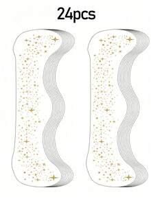 Glitter Freckles, Gold/Silver Temporary Face Tattoos Stickers,Halloween Makeup, Body Face Glitter For Women Girls, Country Concerts Singer Festival Rave Accessories - Multicolor - View 17