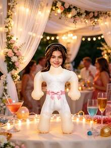1pc Personalized Groom Inflatable Blow Mold Prop, Custom Inflatable Prop, Suitable For Bachelor Party And Bridal Shower, Unique Bride-To-Be Wedding Gift Idea - Multicolor - View 7