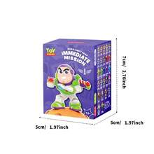 Miniso Disney Pixar Toy Story Buzz Lightyear Action Icon Box Figure Blind Box, Premium PVC With Fine Carving, Desktop Display & IP Collectible Decor (1 PC Random Delivery) - Multicolor - View 7