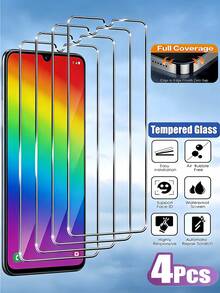 4片裝高畫質鋼化玻璃螢幕保護貼，相容 iPhone 17 16 Pro Max / 相容 Galaxy S26 S25 Ultra / 相容 15T / 15 14 系列 - 無色 - 查看 83