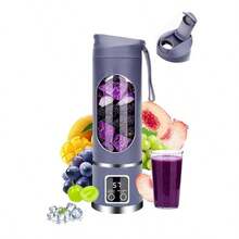 JUICER CUP 便攜式 USB 充電攪拌機 - 易於清洗，適用於水果與蔬菜果汁、奶昔 - 容量 10.14oz 至 16.91oz - 彩色 - 查看 3