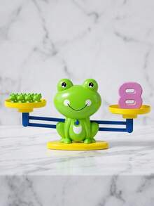 Random Frog Balancing Math Toy Set, Interactive Weight Stacking And Counting Game, Suitable For Kids, Logical Thinking And Intellectual Development, Girls Toy, Educational Counting And Weight Comparison Activities (Birthday/Christmas/Halloween Gift) - Multicolor - View 10