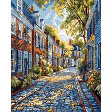 Digital Oil Painting Kit For Adults And Beginners - 16x20 Inches, Unframed, Landscape Theme DIY Easy Acrylic Paint Set, Home Decor Art Craft, Ideal Gift For Birthday, Father's Day, Christmas, Mother's Day And Valentine's Day - Four Seasons Scenery - View 21