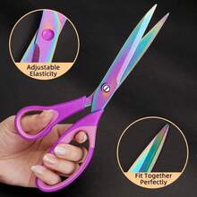 Stainless Steel Tailor Scissors, Suitable For Fabric, Needlework, Cloth, Handmade Sewing, Embroidery, Clothing Cutting Tools, Sewing Scissors - Multiple Styles - View 6