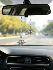 1件合金太陽車用後視鏡吊飾，汽車內飾配件 - A - 查看 3