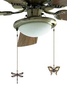 Ceiling Fan Chain - สีเขียวโบราณ - ดู 8