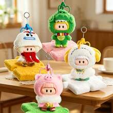 Miniso YOYO * Doll Story 5 可愛夥伴盲盒娃娃，混紡乙烯基與毛絨材質，生動角色設計，桌面裝飾與收藏禮品（1件隨機發貨） - 彩色 - 查看 2