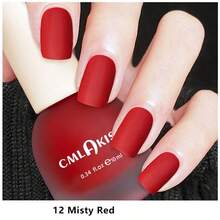 CMLAKISS Summer New Matte Quick-Dry Nail Polish, Peel-Resistant, No UV Lamp Required, Suitable For Fingernails And Toenails - Multicolor - View 26