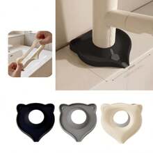 2pcs Silicone Faucet Base Splash Guard, Waterproof Anti-Splash Sealing Pad, Non-Slip Wear-Resistant, Suitable For Kitchen And Bathroom, Black Gray Beige Optional - Faucet Splash Pad - View 2