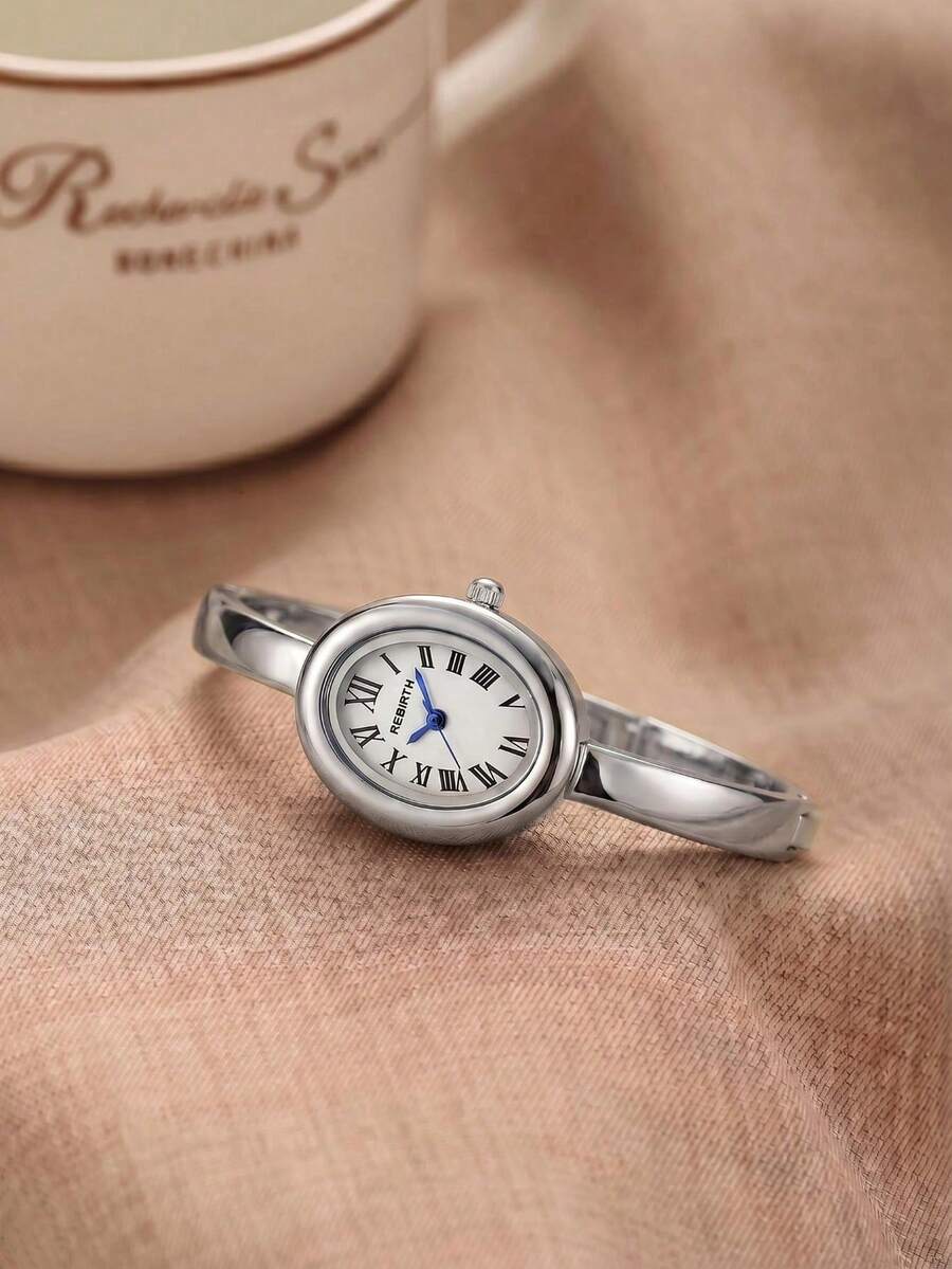 1pc Women's Minimalist Vintage Delicate Small Versatile Bracelet Quartz Watch Suitable For Daily Wear