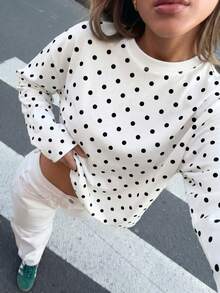 Top casual para mujer SDNGED, tela acanalada con bloques de color a rayas, para primavera, otoño, vacaciones y streetwear - Multicolor - Ver 4