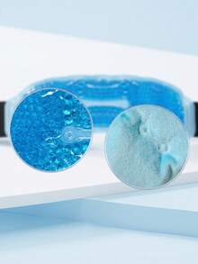 Gel-Filled Gel Ice Forehead Bandage, PVC Gel Bead Hot/Cold Compress, Plush Forehead Bandage, Ice Pack, Physical Cooling Ice Band - B - View 4