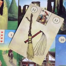 Cartas del Oráculo Lenormand - Verde - Ver 6