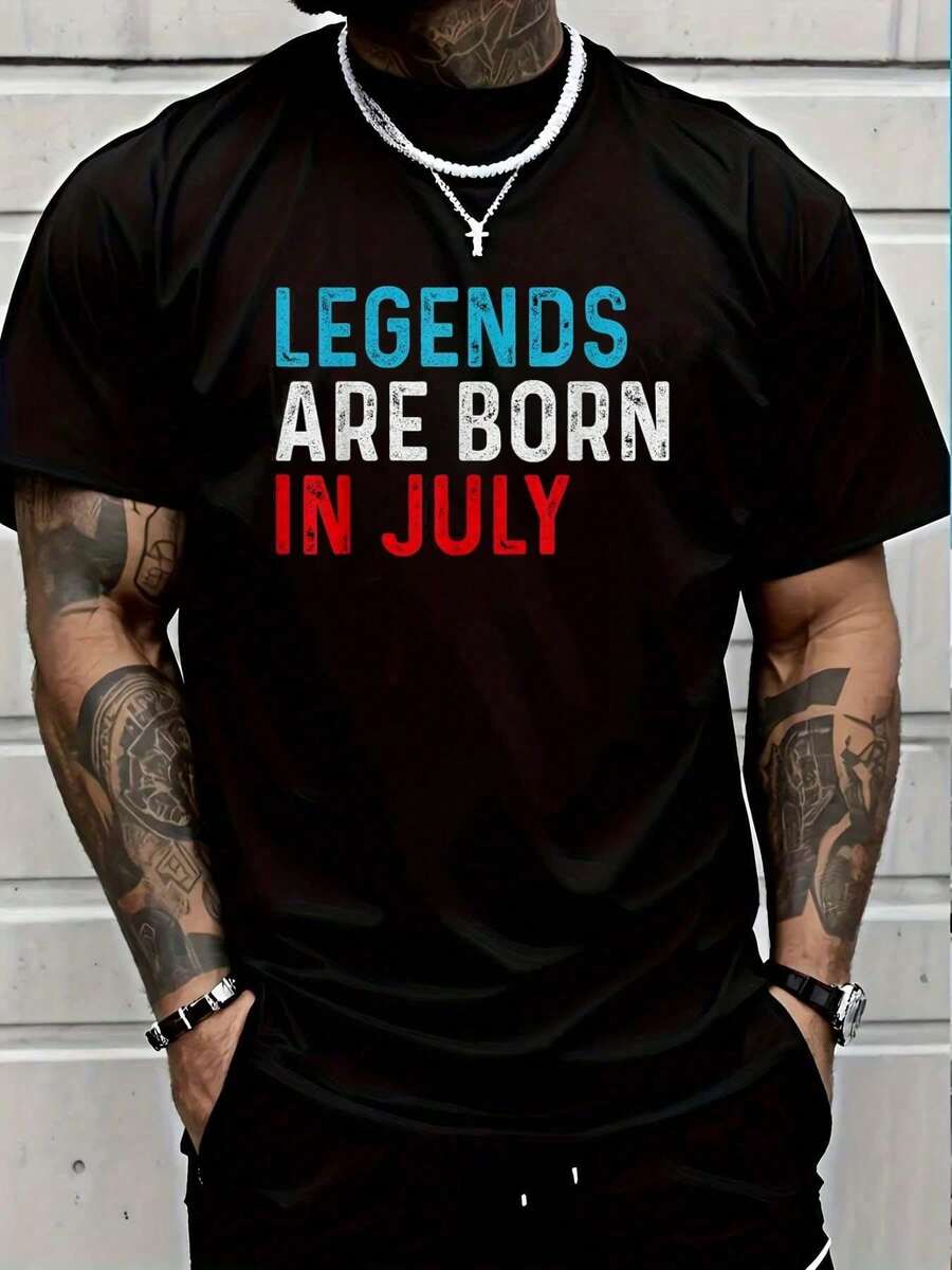 Men T-Shirts - Black - View 1