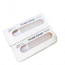 10 Boxes/200pcs/5 Boxes 100pcs/1 Box 20pcs Disposable Ear Thermometer Probe Covers, Spare Lens Filter Caps - Transparent - View 6